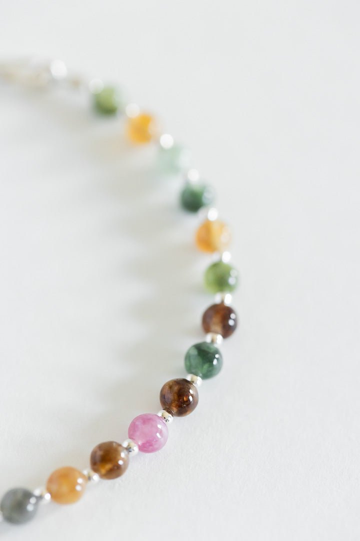 Sterling Silver and Tourmaline Bracelet
